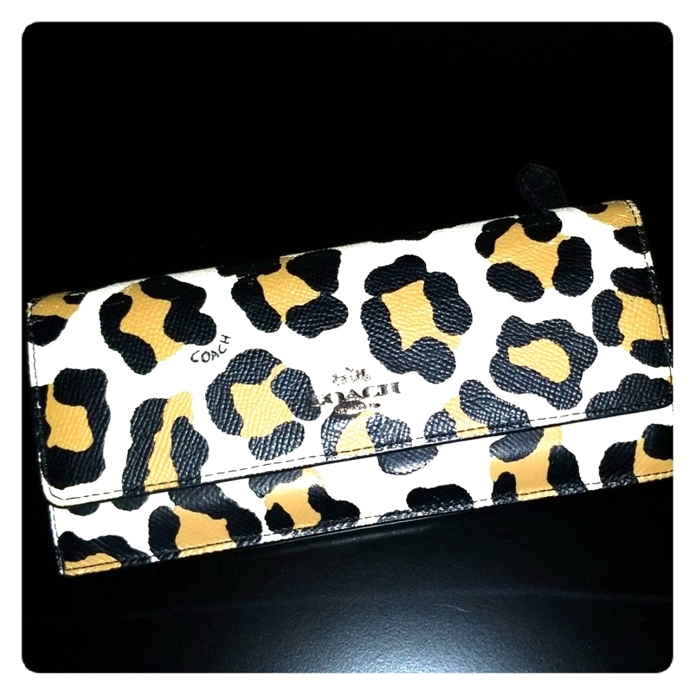 Coach Leopard Wallet